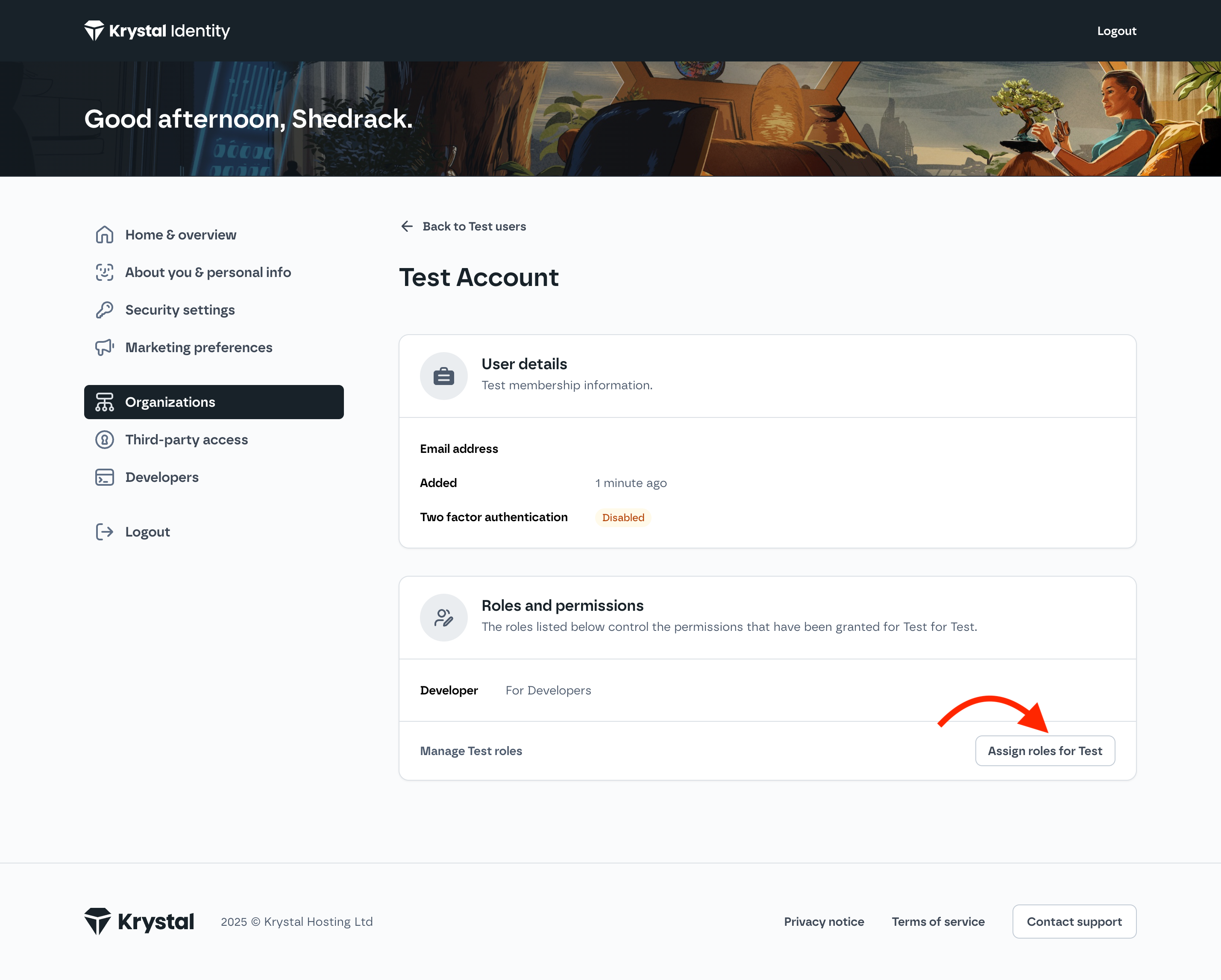 Manage Role